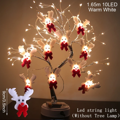 Snow Man String Lights