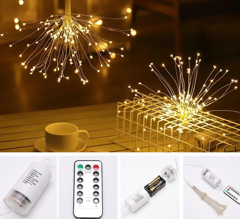 LED Copper Wire Fireworks Light