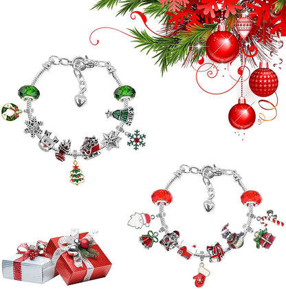 Christmas Advent Calendar Bracelets Set